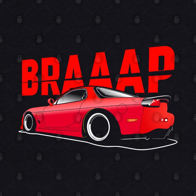 BRAAAP rx7 (red) by Rezall Revolution